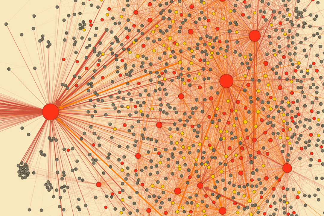 Social Scientists Reveal Structure of AIDS Denialist Online Communities Illustration for news: Social Scientists Reveal Structure of AIDS Denialist Online Communities
